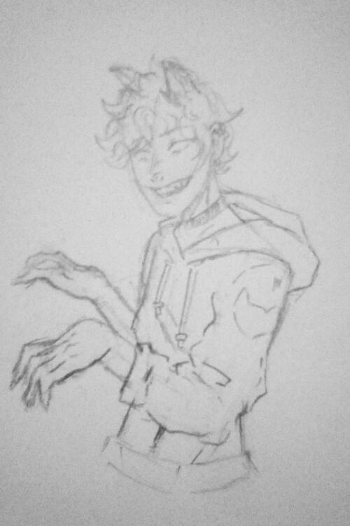 Sketch of friends art